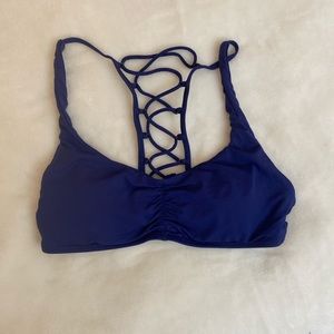 Navy Blue Bikini Top
